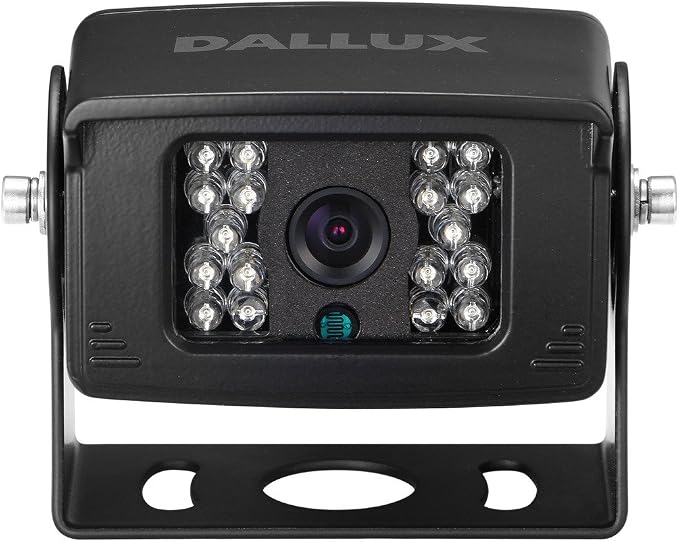 Bus Truck Vehicle Backup Cameras Wide View Angle cab cam Rearview Reverse Waterproof Night Vision 4 PIN Cam for Travel Trailer/Pickup/Van/RV Camper/Motor Home (12V,package not include extension cable)