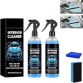 Car Headliner Cleaning Kit, Interior Roof Stain Remover, Multi-purpose cleaner for fabric seats and car headliners (2, 100ML)