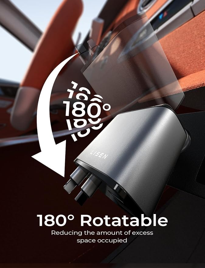 Retractable Car Charger, [2026 Upgrade 50 inch ] Long 4 in 1 Retractable Cable Car Charger, USB C Car Charger Fast Charging for iPhone 17 16 15 14 13 12 11 X Pro Max Plus Mini, Samsung S26 | Multiple Ports Car Charger, Retractable Car Charger Fas...