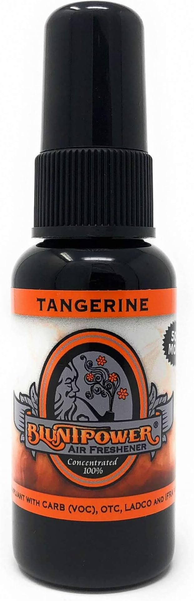 (Tangerine, 1 Pack) Concentrated Air Freshener for Room and Car Spray - Oil-Based Diffuser Spray Bottle - Long-Lasting Bathroom Spray, Car Freshener, & Odor Eliminator Spray