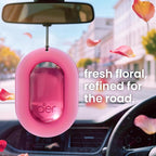AER O Hanging Car Air Freshener Gel – Assorted, Long Lasting 30 Days, Leak-Proof Odor Neutralizer, Rear-View Mirror Car Air Freshener with Steady Freshness Technology