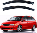 KPY Rain Guards Fit for 1999-2004 Honda Odyssey, Out-Channel Window Visors Vent Wind Deflectors 2PC, Car Accessories for 99-04 Odyssey