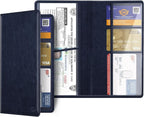 Car Registration and Insurance Card Holder, Vehicle Glove Box Card Organizer Wallet Automobile Accessories for License