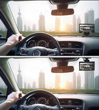 HD 7 Inch IPS Color LCD Screen Backup Camera Monitor, TFT Display, V1/V2 Two Video, for Rear View Reverse Cameras, DVD for Car/Truck/Bus/Van All 12 to 24V Vehicles, 1024x600 Pixels