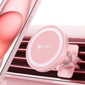 for MagSafe Car Mount [Upgraded Strongest Magnet Power] Magnetic Phone Holder for Car Vent 360 Adjustable Magnetic Car Phone Holder Mount for iPhone 15 14 13 12 Pro Max Plus Mini, Pink