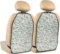 William Morris Willow Bough Sage Car Seat Back Kick Protectors Kick Mats With Storage Pockets For Vehicles To Protect From Dirt Mud Scratches 2 Pack