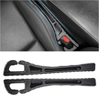 2PCS Car Seat Gap Filler Organizer, PU Leather Crevice Blocker Gap Plug Between Seat and Console, Universal Car SUV Truck Gap Organizer Stop Phone Wallet Keys from Dropping