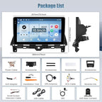 4+128G Radio for Honda Accord 8th 2008-2013, 10.1" Touch Screen Radio Kit with Wireless CarPlay/Android Auto, 5GHz WiFi, Bluetooth 5.0, EQ, GPS Navigation, 1280 * 720, Backup Camera