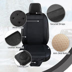 Cooling Car Seat Cushion - Black Automotive Adjustable Temperature Comfortable Cooling Car Seat Cover (1 Pack)