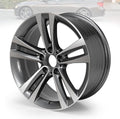 New 18" x 8" Premium Aluminum Alloy Wheel Rim Compatible with 2012-2020 BMW 320i 328i 330i 335i 340i 428i 430i 435i 440i OEM Design Replacement Rim, Direct Fit, OE Stock Specs, Gunmetal Gray