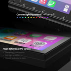 7 Inch Double Din Car Stereo with Wireless Apple CarPlay & Android Auto, Touchscreen Android Radio, Bluetooth Car Audio Receiver (No reversing Camera)