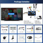 Car Stereo Radio for Cadillac Escalade 2003 2004 2005 2006, 7" Android 13 Car Radio Stereo Touchscreen Head Unit with Wireless CarPlay Android Auto GPS Navi SWC FM DSP 5G WiFi Bluetooth Camera