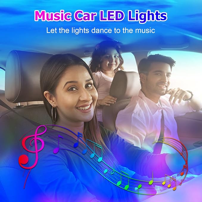 Tesla Dreamcolor Interior Car Lights, Tesla Car Accessories 9 in 1 Car LED Strip Lights with APP Control and 213 Modes, 175 inches 593 LEDs Acrylic Fiber Optic Lights, RGB Neon Car Lighting