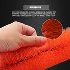 8Pcs Wheel & Tire Brush Car Detailing kit, Easy Reach Wheel and Rim Brush, 5pcs Detailing Brushes, Short Handle Cleaning Brush, 1pc Microfiber Cleaning Cloth, Great to Clean Dirty Tires