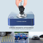 for MagSafe Car Mount Charger iPhone Wireless Car Charger, Stick on Dashboard Magnetic Phone Holder Mount for iPhone 17 Pro Max 16 15 14 Series, 15W Fast Charging, Aluminum Shell