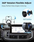 PZK Car Phone Mount for 2021 2022 2023 2024 Chevy Tahoe/Suburban/GMC Yukon | 10.2-inch Screen MagSafe Magnetic Car Phone Holder Compatible with MagSafe 360° Rotation LT/Z71/RST/Premier/High Country
