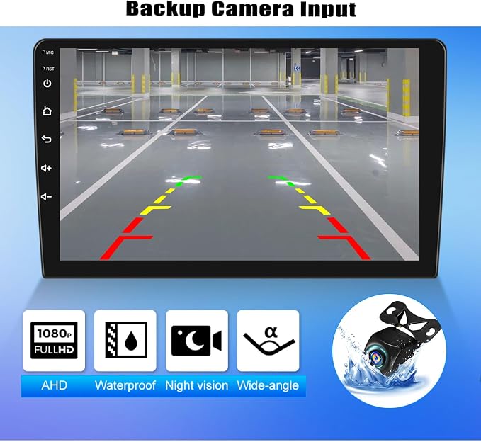 2+64G Android 15 Car Radio Stereo for Ford Fusion Mondeo 2013-2019 with Wireless CarPlay Android Auto, 9" Touchscreen in Dash GPS Radio with WiFi Mirror Link Bluetooth FM RDS EQ SWC Backup Camera