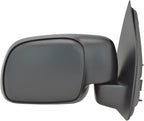 Passenger Side Mirror Assembly Manual Foldaway Textured Paint to Match Compatible with 1999-2007 Ford F-250 Super Duty 1999-2007 F-350 Super Duty 2000-2005 Excursion