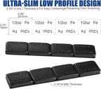 Upgraded Wheel Weights 1/2oz, 0.5oz, Black - 24PCS Adhesive Stick on Wheel Weights, 12oz/Box, Perfect for Cars/Trucks/SUVs/Motorcycles