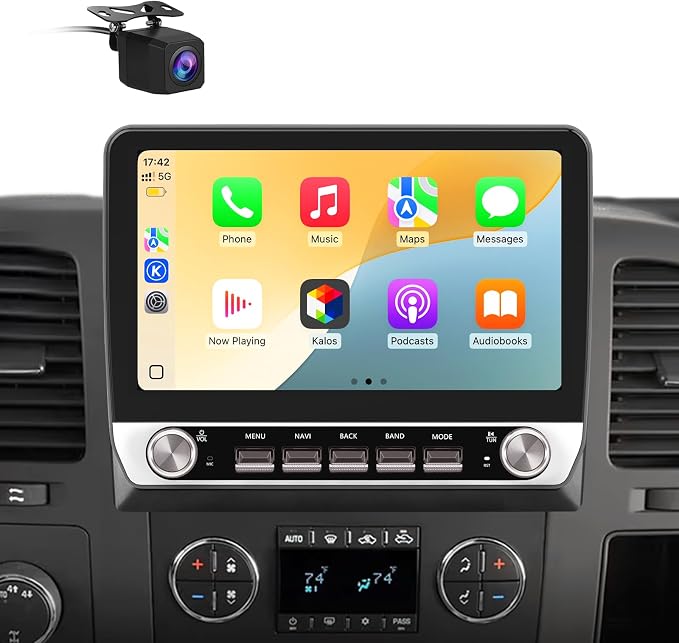 4Core 64GB ROM Car Radio Stereo for Chevy Chevrolet Silverado 2007-2013 Tahoe Equinox GMC Sierra Yukon with Android 13 CarPlay Android Auto Bluetooth FM/AM Backup Camera