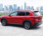 2021-2026 Tape-On Rain Guards for Nissan Rogue Side Window Visor Deflectors S SV SL Platinum Tinted Vent Shade Protectors 2022 2023 2024 2025