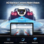 Carplay Screen for Car, 7" HD Wireless Apple CarPlay & Android Auto, Portable Car Stereo Touchscreen with Bluetooth, Mirror Link, Voice Control, Backup Camera, GPS Navigation, AUX, Fits All Vehicles