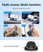 2026 Upgraded Car Phone Holder Mount, Ultra Stable & Silicone Phone Holders for Your Car 360° Rotatable Dashboard Cell Phone Holder Mount for iPhone 17 Pro Max/16/15/14/13/12/ Samsung