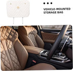 Car Seat Kick Mat Protector with Storage Pocket Back Seat Cover for Full Coverage Anti-kick Pad Easy Installation Car Accessory Organizer for Vehicles