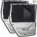 Car Window Shades, 2 PCS Magnetic Double Layer Auto Sun Shade for Side Windows Privacy Full Covers/Half Shade Options Back Car Window Curtains for Baby Protection