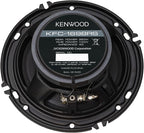 Kenwood KFC-1698RS 6-1/2" 2-Way Car Speakers – 320W Peak Power, Acoustic Sound Harmonizer, Sound Field Enhancer, Easy Installation (Renewed)