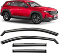 Voron Glass in-Channel Extra Durable Rain Guards for Mazda CX-50 2023-2026, Window Deflectors, Vent Window Visors, 4 Pieces - 201237