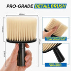 Car Detailing Brush, Automotive Interior Dusting Brush, Soft Car Interior Cleaning Tool for Dashboard Interior, Leather, Keyboard, Scratch-Free (2PCS-C)