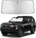 Windshield Sunshade Compatible for Toyota Land Cruiser 2024-2025 2026, Sun Visor for Front Windshield & Window Sun Shade Cover, UV Heat Blocker & Protector, Car Accessories