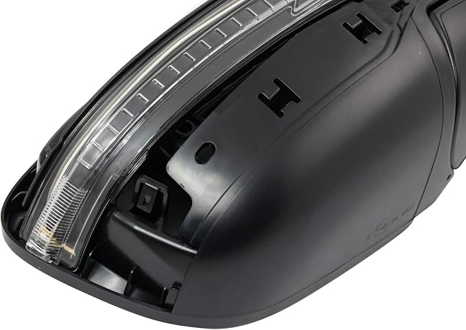 Passenger Side Power Mirror Paint to Match with Housing Turn Signal Compatible with 2017-2019 Nissan Rogue Sport NI1321300