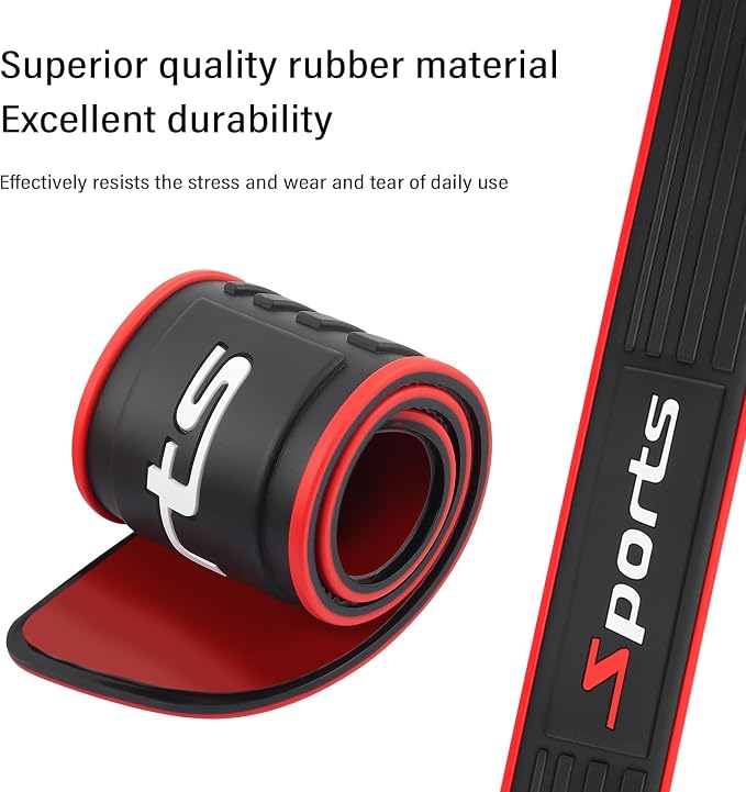 4PCS Car Door Sill Protector,Anti-Scratch & Waterproof Car Door Sills Scratch Protection,Universal Car Exterior Accessories Automotive Door Entry Guard for Car,Truck,SUV (Sport, Width 2.36'')