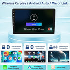 2+64GB Android Car Stereo for Hyundai Sonata 2004-2008 Wireless Carplay Android Auto, 9 Inch Touchscreen Car Radio GPS Navi WiFi Bluetooth Backup Camera FM RDS Radio EQ SWC