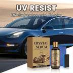 Crystal Serum for Cars,Suitable for Car Paint and Wheel Maintenance(2pcs) | 9H Graphene Ceramic Coating,Deep Gloss,Hydrophobic Stain-Resistant Protective Coating