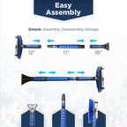 39" Ice Scrapers for Car Windshield | Snow Brush for Car | Extendable Car Snow Brush and Detachable Ice Scraper | Snow Remover for Cars, SUVs, & Trucks | 180 Degree Rotating Winter Brush