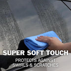 3 Pack Premium XL Shammy Cloth for Car Drying, 34”x25” Chamois Towel for Car, Super Absorbent Shammy Towel for Car, Reusable Soft Car Drying Towels