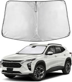 Windshield Sunshade Compatible for Chevrolet Trax 2013-2021 2022 2023, LS/LT/LTZA Sun Visor for Front Windshield & Window Sun Shade Cover, UV Heat Blocker & Protector, Car Accessories