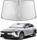 Windshield Sunshade Compatible for Kia K4 2025 2026, Sun Visor for Front Windshield & Window Sun Shade Cover, UV Heat Blocker & Protector, Car Accessories