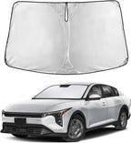 Windshield Sunshade Compatible for Kia K4 2025 2026, Sun Visor for Front Windshield & Window Sun Shade Cover, UV Heat Blocker & Protector, Car Accessories