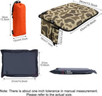 Portable Heated Seat Cushion,Heated Stadium Seats for Bleachers(Camo Green) | Waterproof Heated Seat Pad Great for Outdoor Sports,Camping,Fishing(No Power Bank)