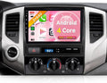Android 15 Car Stereo Radio for Toyota Tacoma 2005-2015, Wireless Carplay Andorid auto Mirror Link 9'' Touchscreen GPS WiFi Bluetooth 5.0 FM/RDS EQ-32 SWC Backup Camera 2G+64G