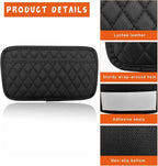 2PCS Car Side Pocket Organizer, Leather Auto Seat Storage Bag for Cell Phone Sunglasses, Waterproof Document Holder Tray Pouch for Vehicle Seat Gap Filler, Car Accessories (Large)