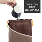 2PCS Hanging Car Garbage Can - Waterproof Leakproof Trash Bag | Car Trash Can with Durable Leakproof Lining, Keeps Vehicle Clean and Neat
