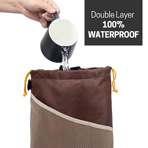 2PCS Hanging Car Garbage Can - Waterproof Leakproof Trash Bag | Car Trash Can with Durable Leakproof Lining, Keeps Vehicle Clean and Neat