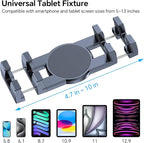 Tablet Holder for Car iPad Holder for Car【Windshield+Dash】Suction Cup ipad Mount for Truck Stand【360° 】Tablet Car Mount soporte de telefono para carro for All 4.7"-12.9" Apple iPad Samsung Galaxy Tab