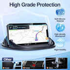 2 Pack Dashboard Car Phone Holder Mount, Universal Cell Phone Automobile Cradles Ultra Stable Slip Free Hands Free Car Accessories Compatible for iPhone, Most Smartphones and GPS