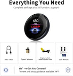 3.2 Inch Screen CarPlay AI Box, Wireless Adapter for Factory Wired or Wireless CarPlay Cars, Magic Streaming Video Box with Netflix YouTube TikTok, Android Auto, TF Card, Plug and Play